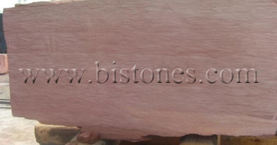 Red Wooden Slabs