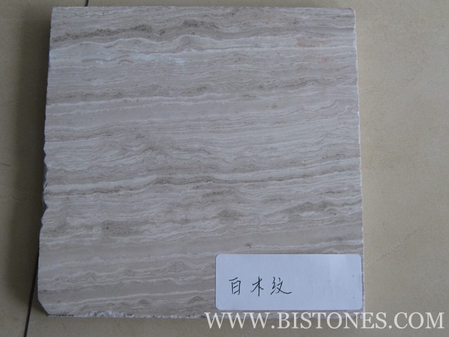 White Wood-Grain Tiles